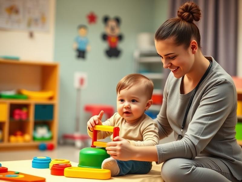 Early intervention therapy session for a toddler in Ahmedabad at Magical Moves